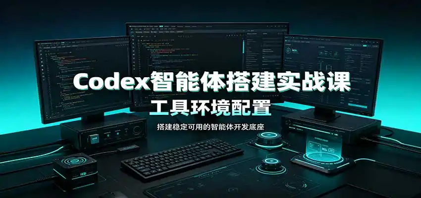 Codex智能体搭建实战课：工具环境配置，自定义技能开发，多业务自动化教学-副业168副业网