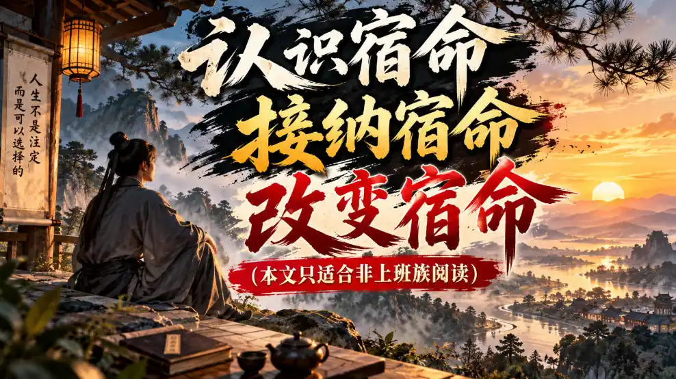 某公众号付费文章:认识宿命,接纳宿命,改变宿命(本文只适合非上班族阅读)-副业168副业网