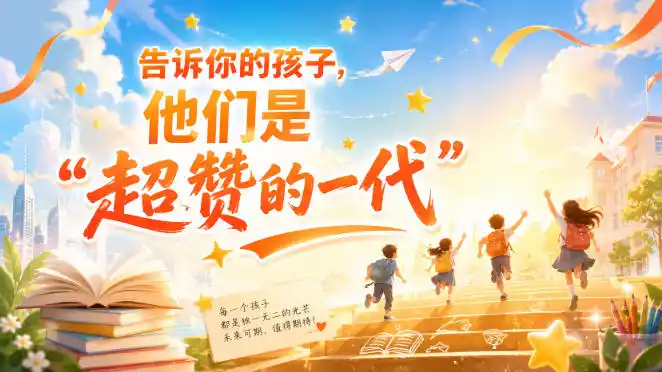 某付费社群专属文章:告诉你的孩子,他们是“超赞的一代”。-副业168副业网